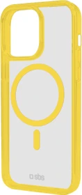 SBS Mobile Mag Frame Case für Apple iPhone 15 Pro gelb
