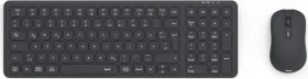 Hama WKM-300 Funktastatur mit Maus, schwarz, USB, DE (00173006)