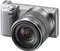 Sony Alpha NEX-5R silber mit Objektiv E 18-55mm 3.5-5.6 OSS Vorschaubild