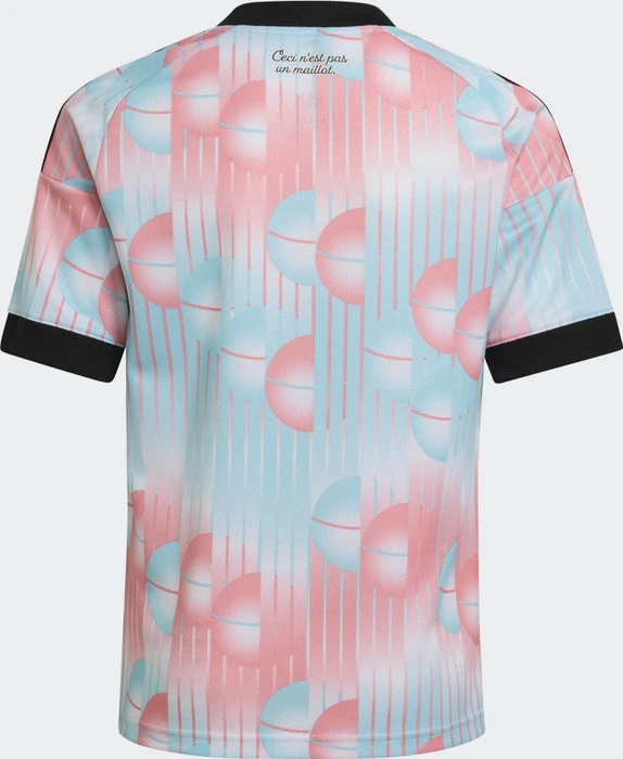 adidas FIFA WM 2026 Belgien Auswärtstrikot kurzarm frozen blue (Junior)