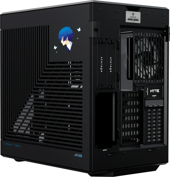 Hyte Y60 Persona 3 Reload, Glasfenster