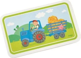 HABA Brettchen Schneidbrett Traktor