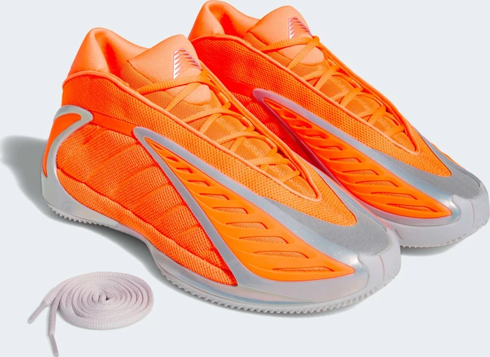 adidas Anthony Edwards 2 lucid orange/silver metallic/grey one