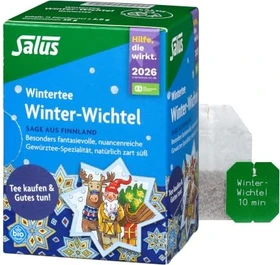 Salus Wintertee Winter-Wichtel Beutel, 15 Stück