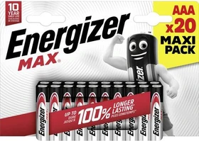 Energizer Max Micro AAA, 20er-Pack