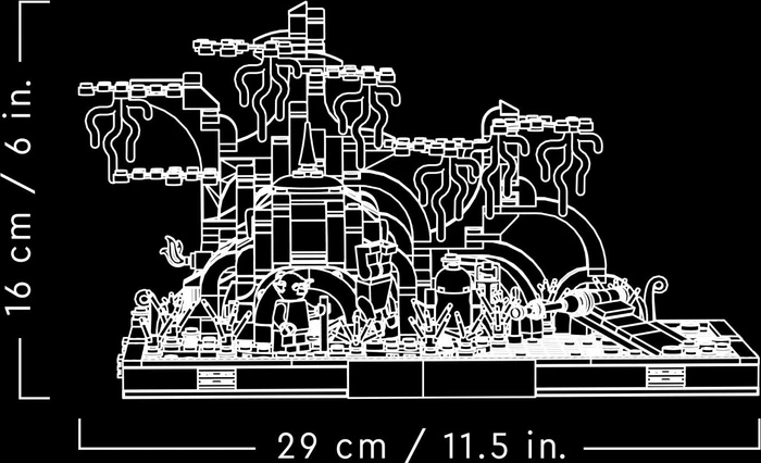 LEGO Star Wars - Jedi Training auf Dagobah Diorama