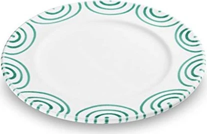 Gmundner Keramik Grüngeflammt Speiseteller Gourmet 27cm
