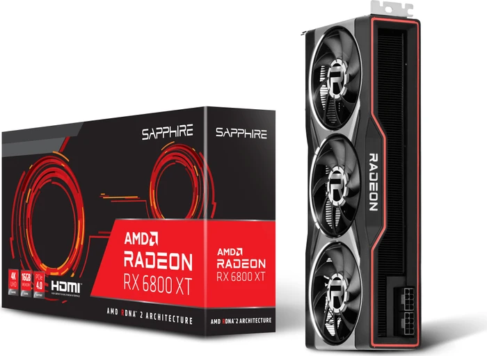 Sapphire Radeon RX 6800 XT, 16GB GDDR6, HDMI, USB-C, 2x DP, lite retail