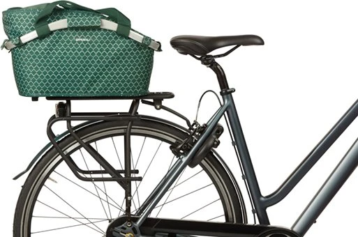 Basil Flair Carry All HR MIK Fahrradkorb grün