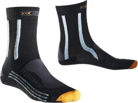X-Bionic Trekking Light & Comfort Wandersocken charcoal/anthracite (Damen)