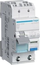 Hager Fehlerstrom-Leitungsschutzschalter 1P+N 6kA B-6A 30mA Typ A QuickConnect
