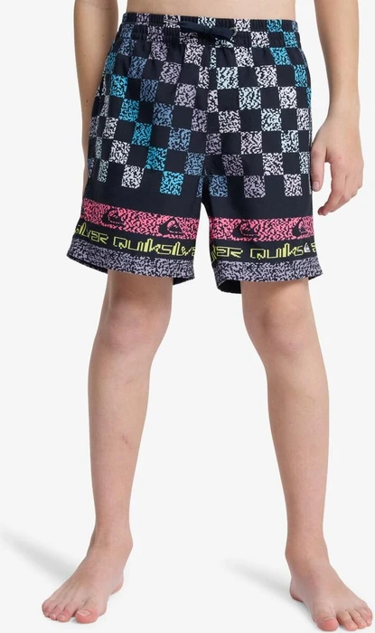Quiksilver Everyday Printed Volley 14" Badeshorts dark navy/next gen (Junior)