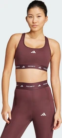 adidas Techfit Sport-BH aurora ruby/brown (Damen)