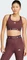 adidas Techfit Sport-BH aurora ruby/brown (Damen) Vorschaubild