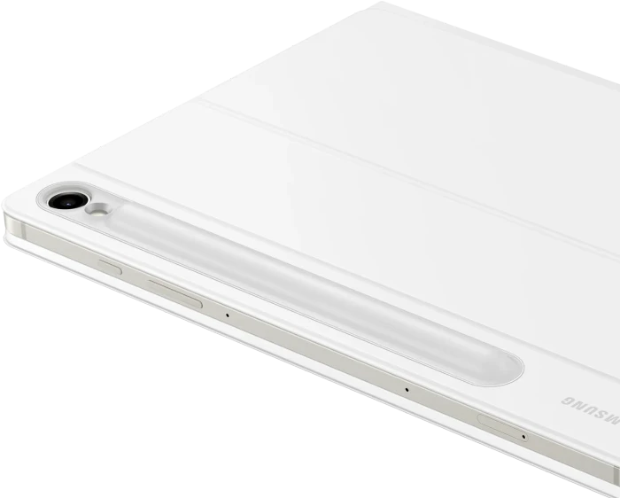 Samsung EF-DX725 Book Cover Keyboard mit AI-Taste für Galaxy Tab S9 / S9 FE / S10 FE, weiß, DE
