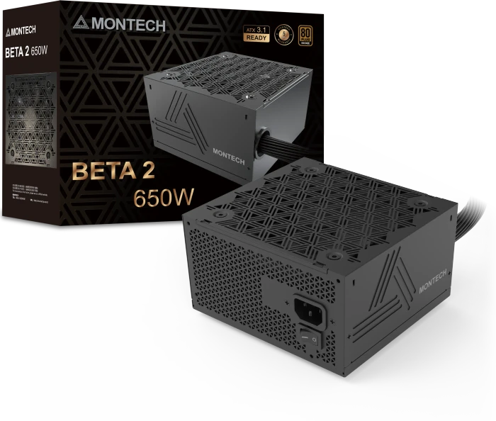 Montech BETA 2 650 Bronze 650W, ATX 3.1