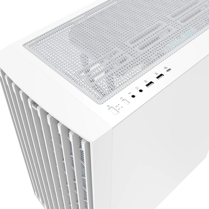 Modecom Breeze ARGB Flow White, Glasfenster
