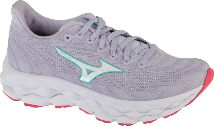 Mizuno Wave Sky 8 thistle/white/camellia rose (Damen)
