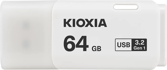 KIOXIA TransMemory U301 64GB weiß, USB-A, USB 3.2 Gen 1×1
