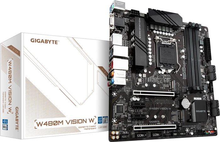 GIGABYTE W480M Vision W (Intel 1200)