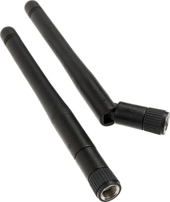 Akasa WLAN Tri-Band, 2er-Pack Antenne, 5GHz/2.4GHz, 2dBi, RP-SMA, omnidirektional