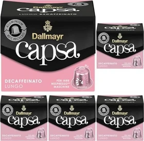 Dallmayr capsa Lungo Decaffeinato Kaffeekapseln, 10 Stück