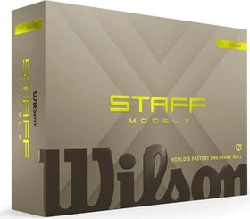 Wilson Staff Model X Golfbälle gelb, 12 Stück