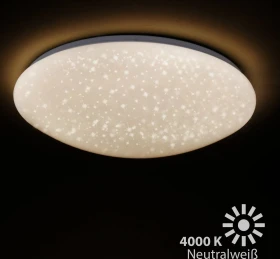 Briloner Vipe LED Deckenleuchte 49cm 24W weiß