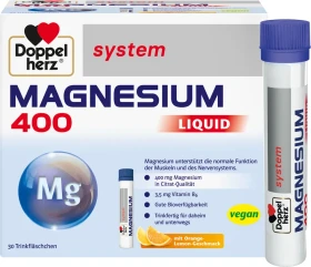 Doppelherz system Magnesium 400 liquid Trinkampullen, 30 Stück