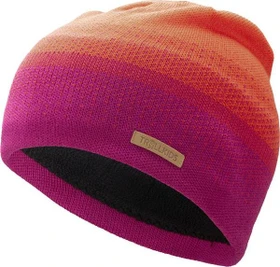 Trollkids Merino Mütze dark pink (Junior)