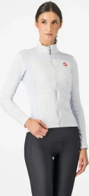 Castelli Sfida 2 Trikot langarm silver grey/white (Damen)