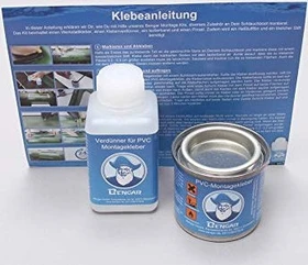 Bengar PVC Kleber inkl. Kleberverdünner für Schlauchboote