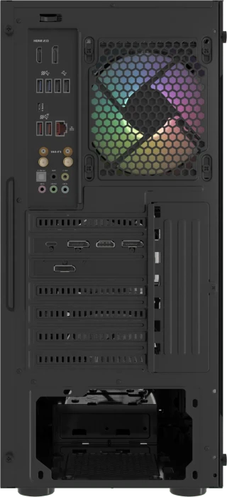 Natec Fury Shobo SH4 RGB, Glasfenster