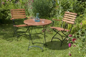 Merxx Schlossgarten Gartenmöbel-Set rund, 3-tlg.