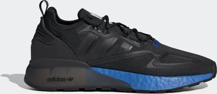 adidas ZX 2K Boost core black/glow blue (Herren)