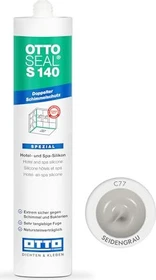 Otto-Chemie Ottoseal S 140 C77 Sanitär-Silikonkleber seidengrau, 300ml