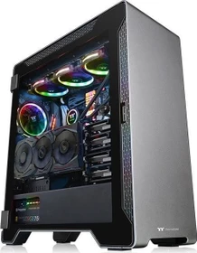 Thermaltake A500 Aluminium, Glasfenster