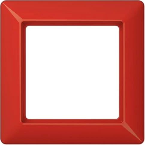 Jung Serie AS Rahmen Thermoplast 1-fach, rot
