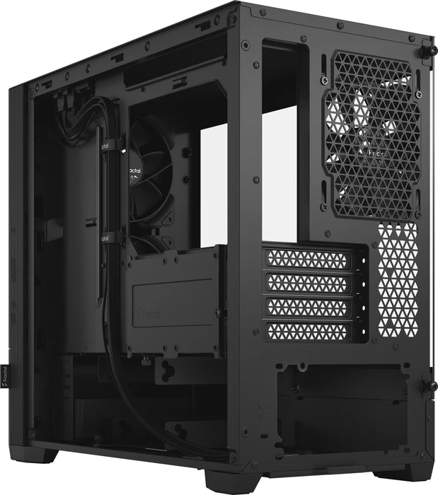 Fractal Design Pop Mini Silent Black TG Clear Tint, Glasfenster, schallgedämmt