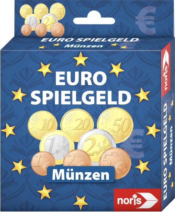Noris Euro-Spielgeld Münzen