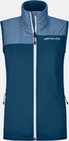 Ortovox Fleece Plus Funktionsweste petrol blue (Damen)