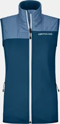Ortovox Fleece Plus Funktionsweste petrol blue (Damen)