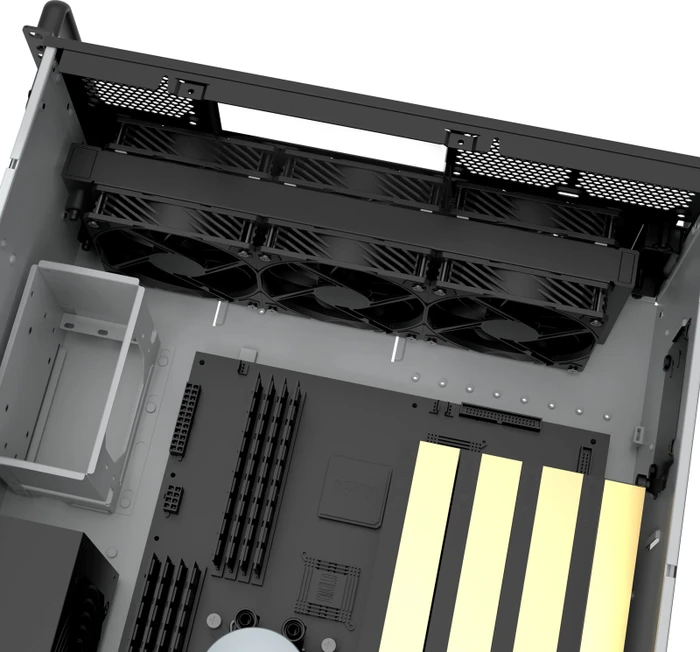 SilverStone RM53-502, Rackmount Server, schwarz/grau, 5HE, ATX
