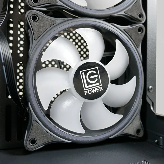 LC-Power Gaming 809B Dark Storm_X, Glasfenster
