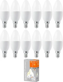 Osram Ledvance SMART+ WiFi Classic Candle B40 40 5W/827 E14, 3 Stück