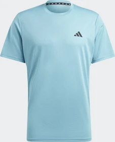 adidas Train Essentials Funktionsshirt kurzarm preloved blue/black (Herren)