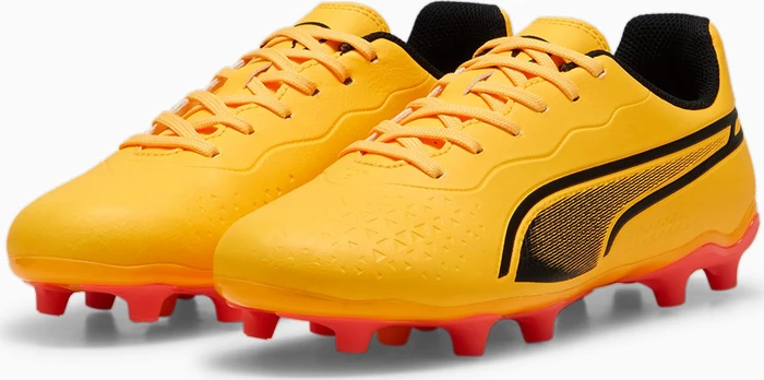 Puma King Match FG/AG sun stream/puma black/sunset glow