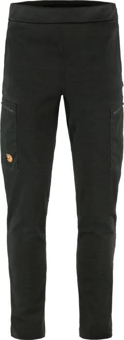 Fjällräven Keb Fleece Hose lang schwarz (Herren)