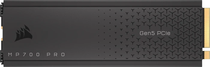 Corsair Force Series MP700 PRO 2TB, M.2 2280 / M-Key / PCIe 5.0 x4, Kühlkörper