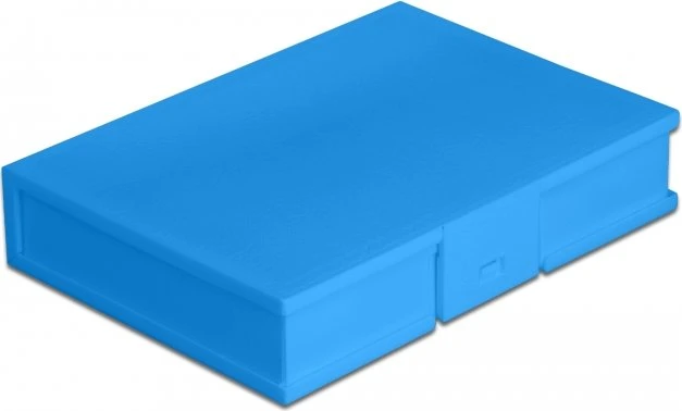 DeLOCK Protection Box for 3.5" HDD, 3.5", blau